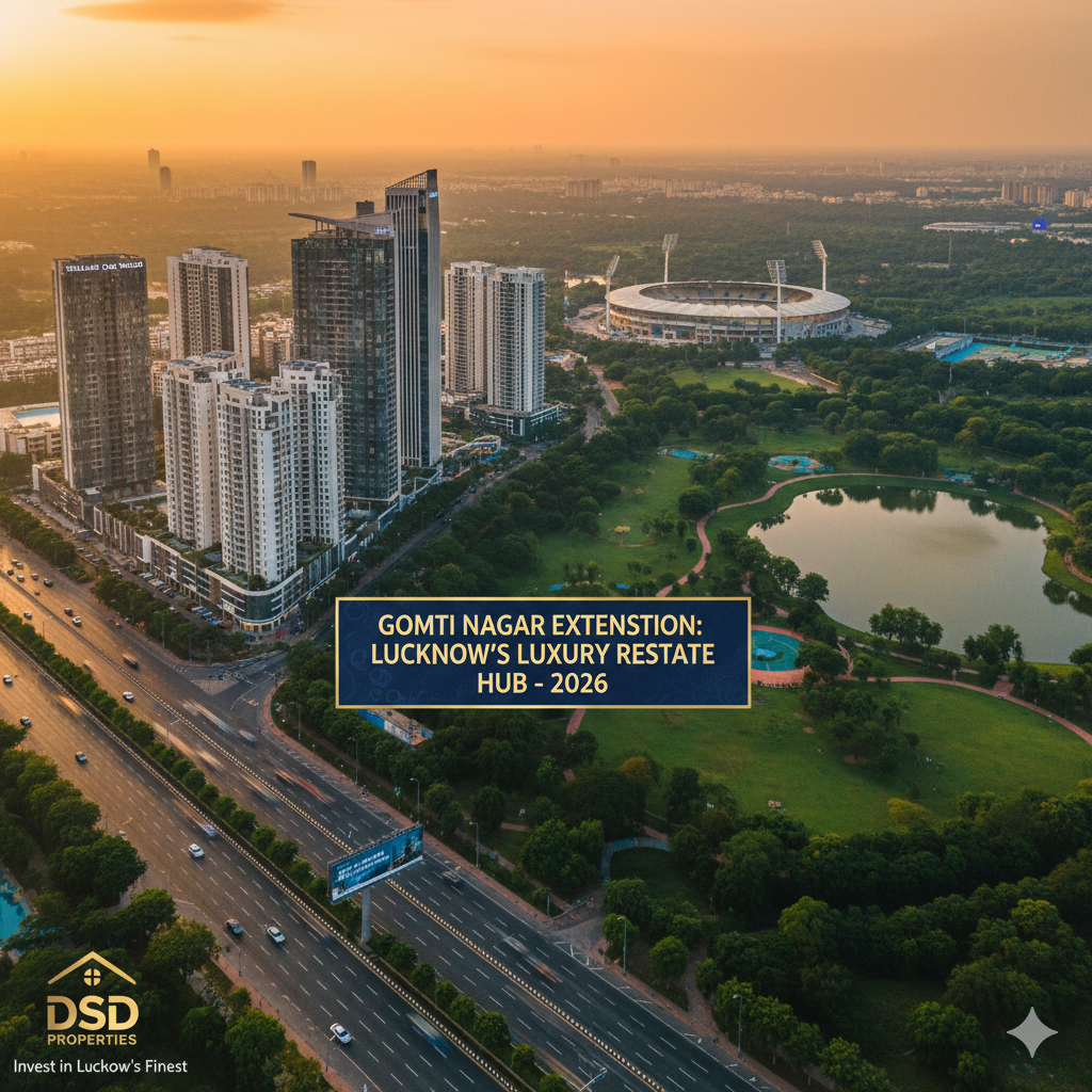 Gomti Nagar Extension Lucknow: The Ultimate Real Estate Guide 2026