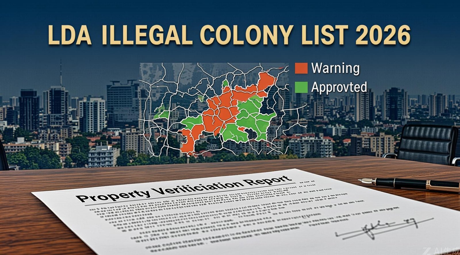 LDA Illegal Colony List Lucknow 2026: लखनऊ की 241 अवैध कॉलोनियों की सूची