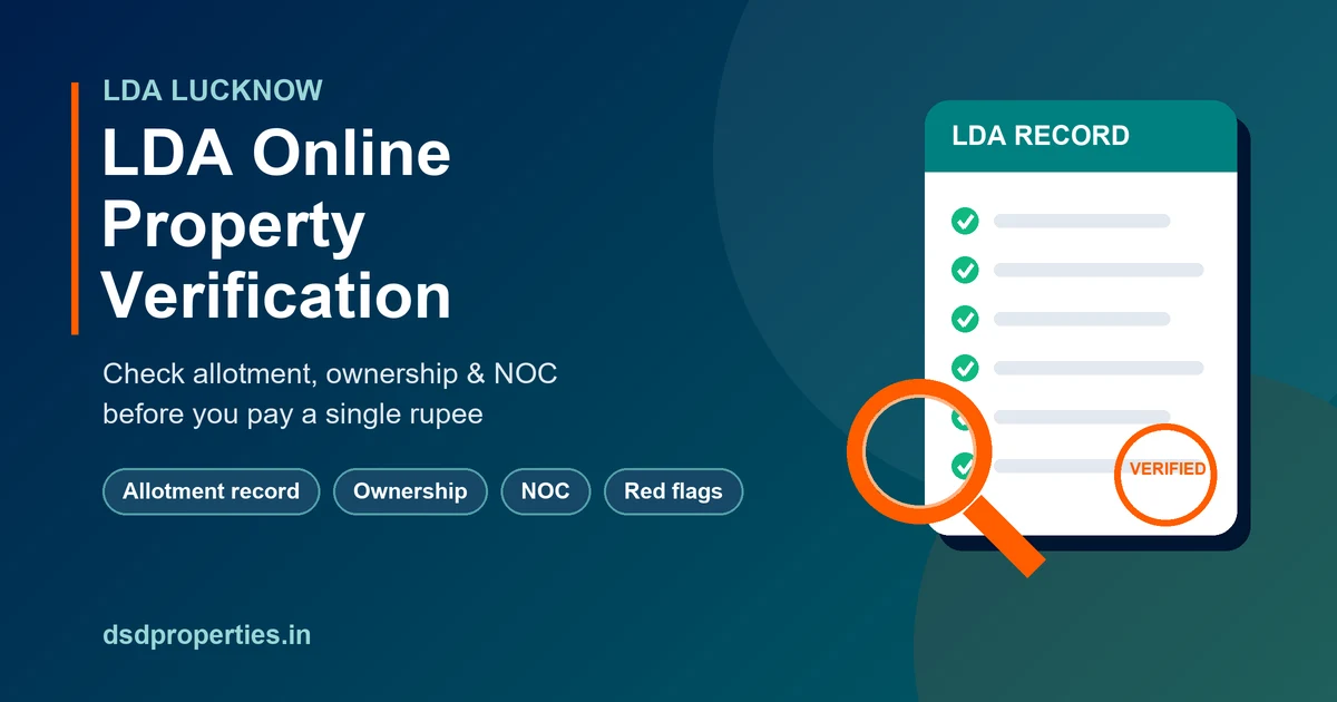 LDA Online Property Verification Lucknow: Complete 2026 Guide
