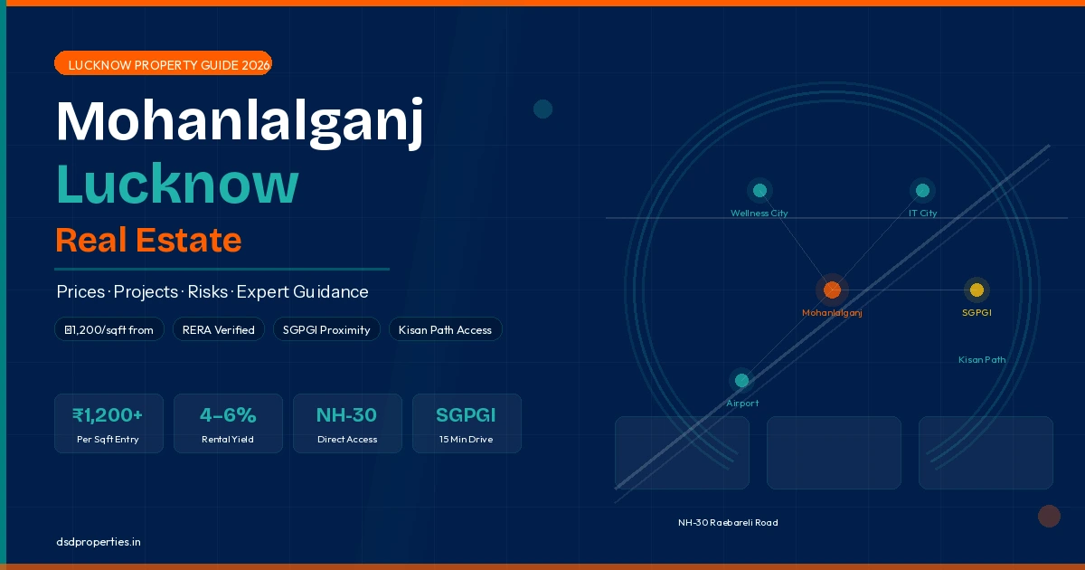 Mohanlalganj Lucknow Property Guide 2026 — Prices, Projects, Risks & Expert Advice